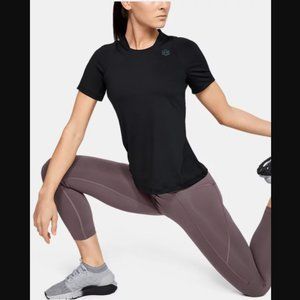 Under Armour Rush Tee Heat Gear Gym T Shirt